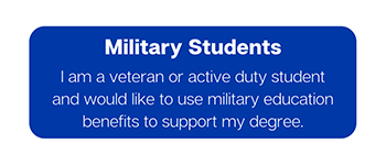 Apply as a student or dependent seeking military benefits