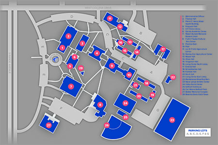 Map of Colby Community College